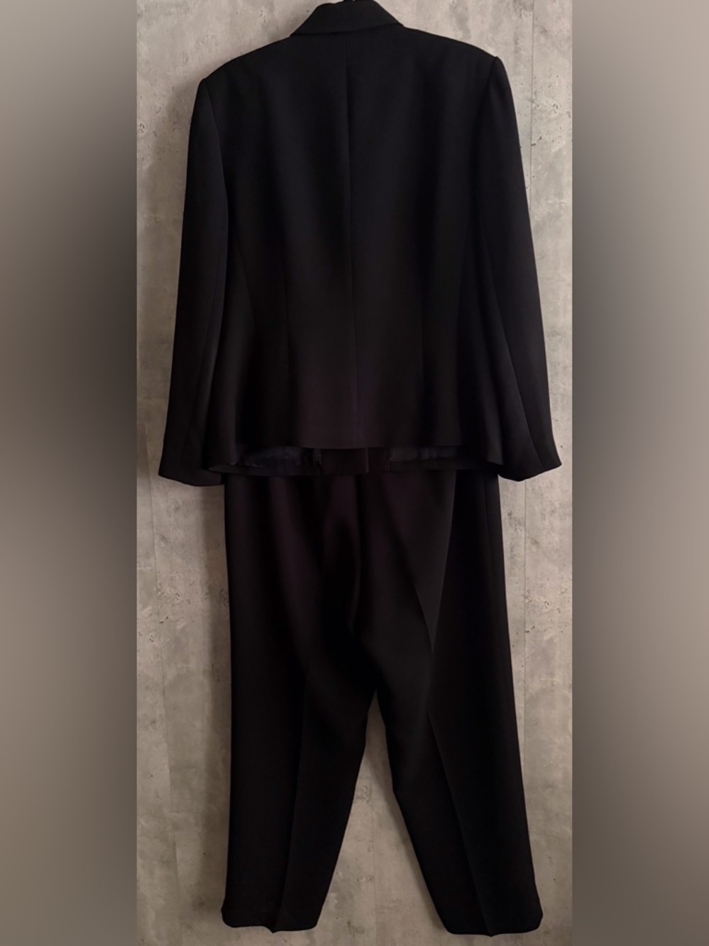 CASUAL CORNER ANNEX Essentials Professional Black Button Jacket Pant Suit Sz 16 - Picture 2 of 15